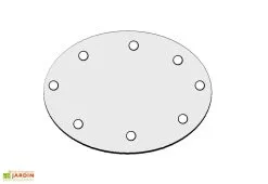 Base Plate Pour Démontage Rapide De Pilier Umbrosa