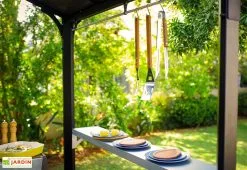 Canopia Abri Barbecue En Aluminium Et Polycarbonate 180 X 240 Cm – Austin 11 Canopia Abri Barbecue En Aluminium Et Polycarbonate 180 X 240 Cm – Austin -magasin de mobilier d'extérieur accessoires abri bbq austin canopia palram