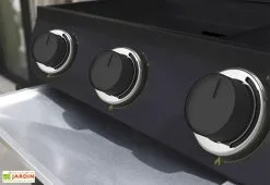 Cook In Garden Barbecue Au Gaz à Poser En Métal – 3 Brûleurs -magasin de mobilier d'extérieur barbecue au gaz 3 bruleurs