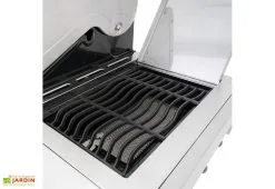 Nexgrill Barbecue Au Gaz En Acier De Luxe – 4 Brûleurs, 1 Brûleur Latéral Et Arrière -magasin de mobilier d'extérieur barbecue au gaz avec bruleur lateral