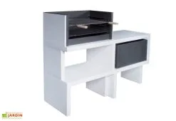 Blive Barbecue Design En Béton LIV04 -magasin de mobilier d'extérieur barbecue beton modulable liv04 2