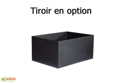 Blive Barbecue Design En Béton LIV04 -magasin de mobilier d'extérieur barbecue beton modulable tiroir 2