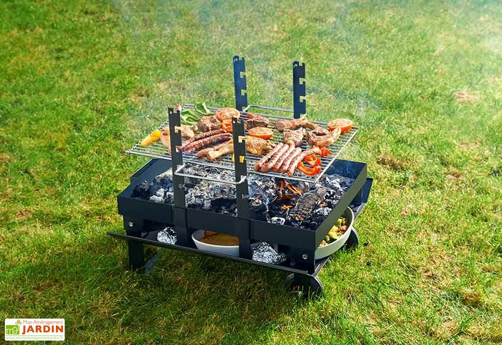Feu Roulant Barbecue Braséro Charbon De Bois Junior 1 Feu Roulant Barbecue Braséro Charbon De Bois Junior
