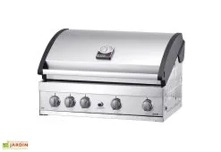 Grandhall Barbecue Gaz Encastrable En Acier Inoxydable Elite G4 Built-In -magasin de mobilier d'extérieur barbecue gaz grandhall elite encastrable g4 10