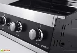 Grandhall Barbecue Gaz Encastrable Acier Noir Premium G3 Built-In 9 Grandhall Barbecue Gaz Encastrable Acier Noir Premium G3 Built-In -magasin de mobilier d'extérieur barbecue gaz grandhall premium encastrable g3 4