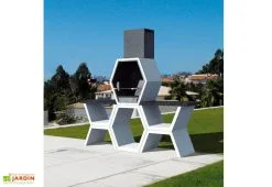 Blive Barbecue Design En Béton MOD05