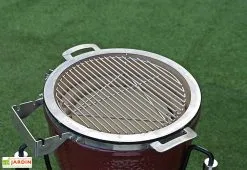 Fargau Barbecue Kamado En Céramique Monolith Junior ⌀ 47 Cm -magasin de mobilier d'extérieur barbecue monolith junior rouge