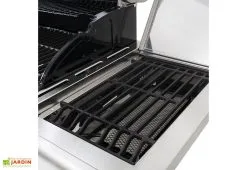 Nexgrill Barbecue Au Gaz En Acier Evolution – 5 Brûleurs Et 1 Brûleur Latéral -magasin de mobilier d'extérieur barbecue au gaz bruleur lateral