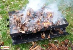 Feu Roulant Barbecue Braséro Charbon De Bois Junior 11 Feu Roulant Barbecue Braséro Charbon De Bois Junior -magasin de mobilier d'extérieur bbq brasero feuilles mortes
