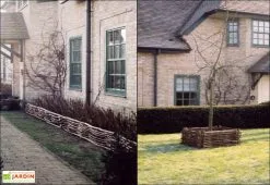 Forest Avenue Bordures En Noisetier Tressage Horizontal Hampton 75x40cm (Lot De 4) 5 Forest Avenue Bordures En Noisetier Tressage Horizontal Hampton 75x40cm (Lot De 4) -magasin de mobilier d'extérieur bordures noisetier hampton