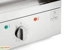 Pla.Net Plancha électrique 3120 W En Inox Avec Couvercle Amovible + Chariot Fermé Et Housse De Protection -magasin de mobilier d'extérieur boutons plancha inox copie 1