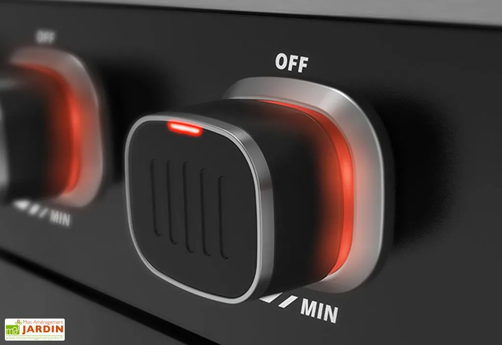 Hamson Barbecue Au Gaz En Inox Mercury 4T – 150 X 61 X 112 Cm 3 Hamson Barbecue Au Gaz En Inox Mercury 4T – 150 X 61 X 112 Cm – Image 3