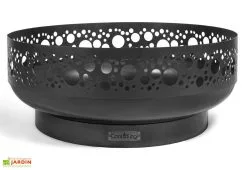 CooKking Braséro En Acier Décoré Boston – 80 Cm
