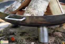 CooKking Braséro En Acier Bali + Couvercle (plusieurs Dimensions) -magasin de mobilier d'extérieur brasero acier bali 2 1