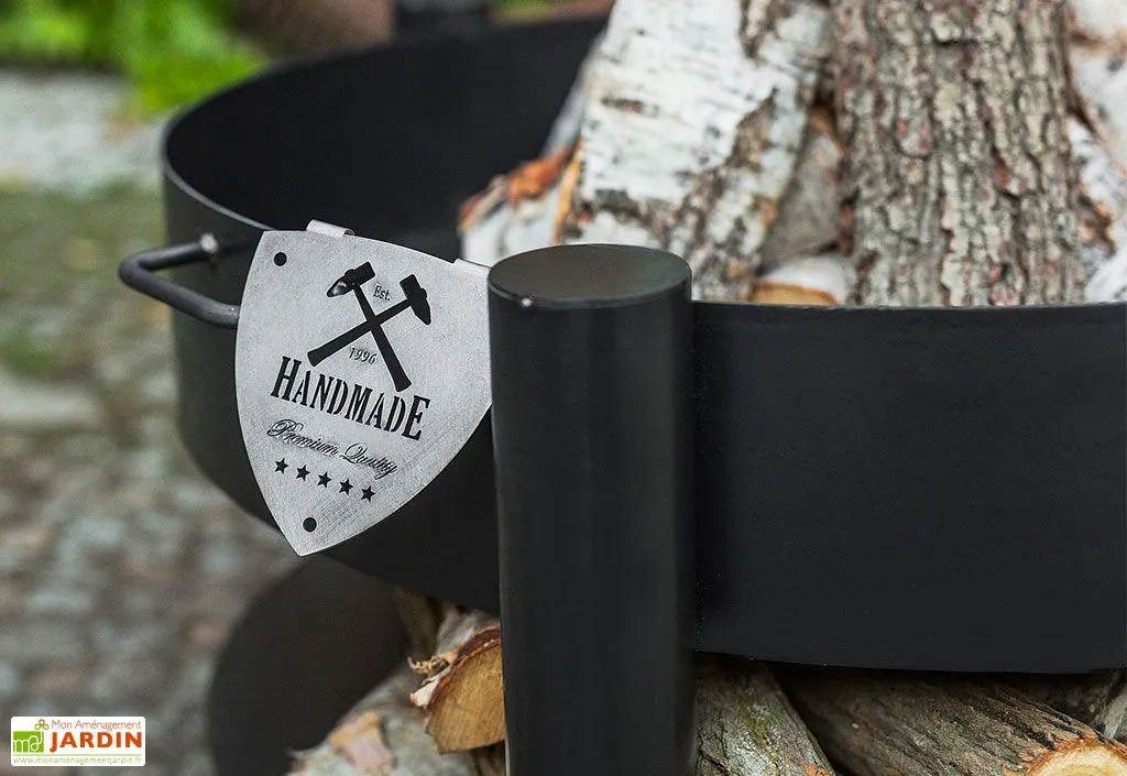 CooKking Braséro De Jardin En Acier Montana Haut Avec Bûcher (Pls Dimensions) 4 CooKking Braséro De Jardin En Acier Montana Haut Avec Bûcher (Pls Dimensions) – Image 4