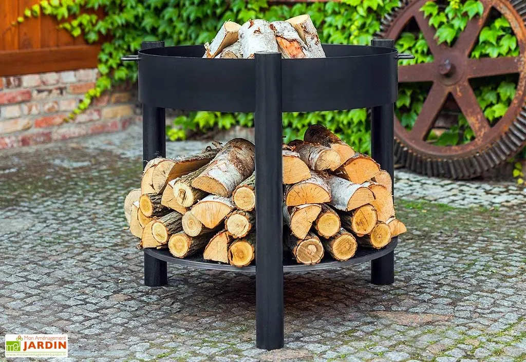 CooKking Braséro De Jardin En Acier Montana Haut Avec Bûcher (Pls Dimensions) 2 CooKking Braséro De Jardin En Acier Montana Haut Avec Bûcher (Pls Dimensions) – Image 2