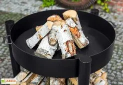 CooKking Braséro De Jardin En Acier Montana Haut Avec Bûcher (Pls Dimensions) 7 CooKking Braséro De Jardin En Acier Montana Haut Avec Bûcher (Pls Dimensions) -magasin de mobilier d'extérieur brasero acier bucher 80cm montana cookking