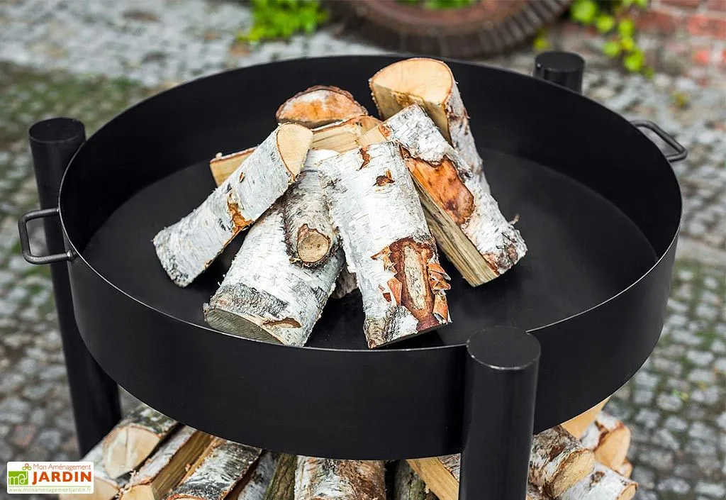 CooKking Braséro De Jardin En Acier Montana Haut Avec Bûcher (Pls Dimensions) 3 CooKking Braséro De Jardin En Acier Montana Haut Avec Bûcher (Pls Dimensions) – Image 3