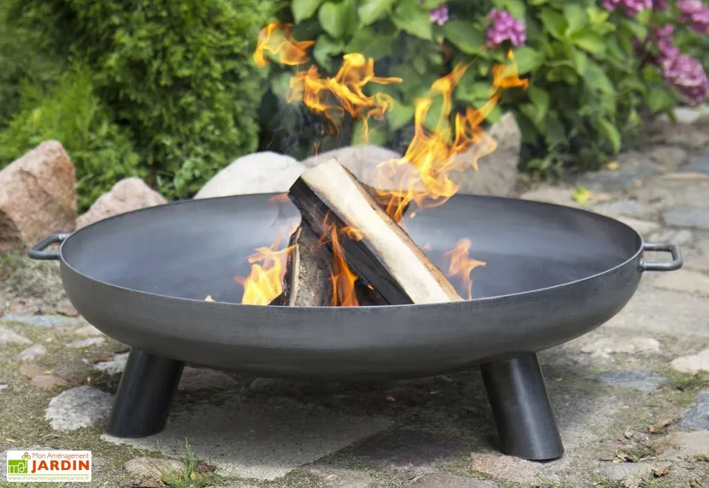 CooKking Braséro En Acier Bali + Grille De Cuisson (plusieurs Dimensions) 2 CooKking Braséro En Acier Bali + Grille De Cuisson (plusieurs Dimensions) – Image 2