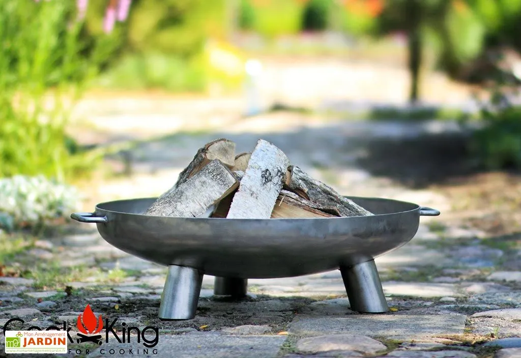 CooKking Braséro En Acier Bali + Grille De Cuisson (plusieurs Dimensions) 3 CooKking Braséro En Acier Bali + Grille De Cuisson (plusieurs Dimensions) – Image 3