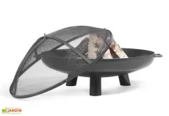 CooKking Braséro En Acier Bali + Pare Etincelles (plusieurs Dimensions)