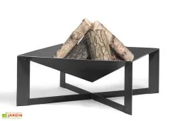 CooKking Braséro En Acier Cuba + Couvercle 8 CooKking Braséro En Acier Cuba + Couvercle -magasin de mobilier d'extérieur brasero acier noir brut cuba 1 1