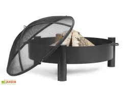 CooKking Braséro En Acier Haiti + Pare Etincelles (plusieurs Dimensions)