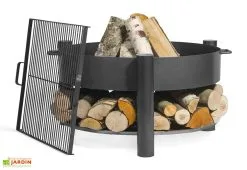 CooKking Braséro En Acier Montana + Grille De Cuisson (plusieurs Dimensions)