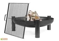 CooKking Braséro En Acier Palma + Grille De Cuisson (plusieurs Dimensions)