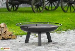 CooKking Braséro En Acier Porto + Couvercle (plusieurs Dimensions)