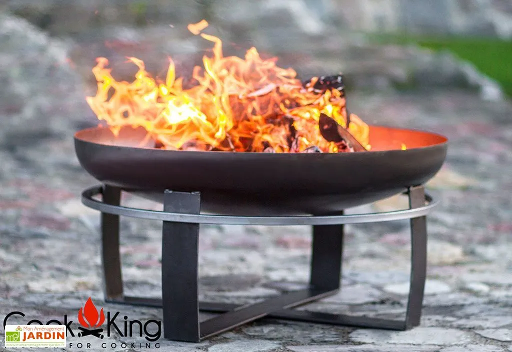 CooKking Braséro En Acier Viking + Couvercle (plusieurs Dimensions) 6 CooKking Braséro En Acier Viking + Couvercle (plusieurs Dimensions) – Image 6