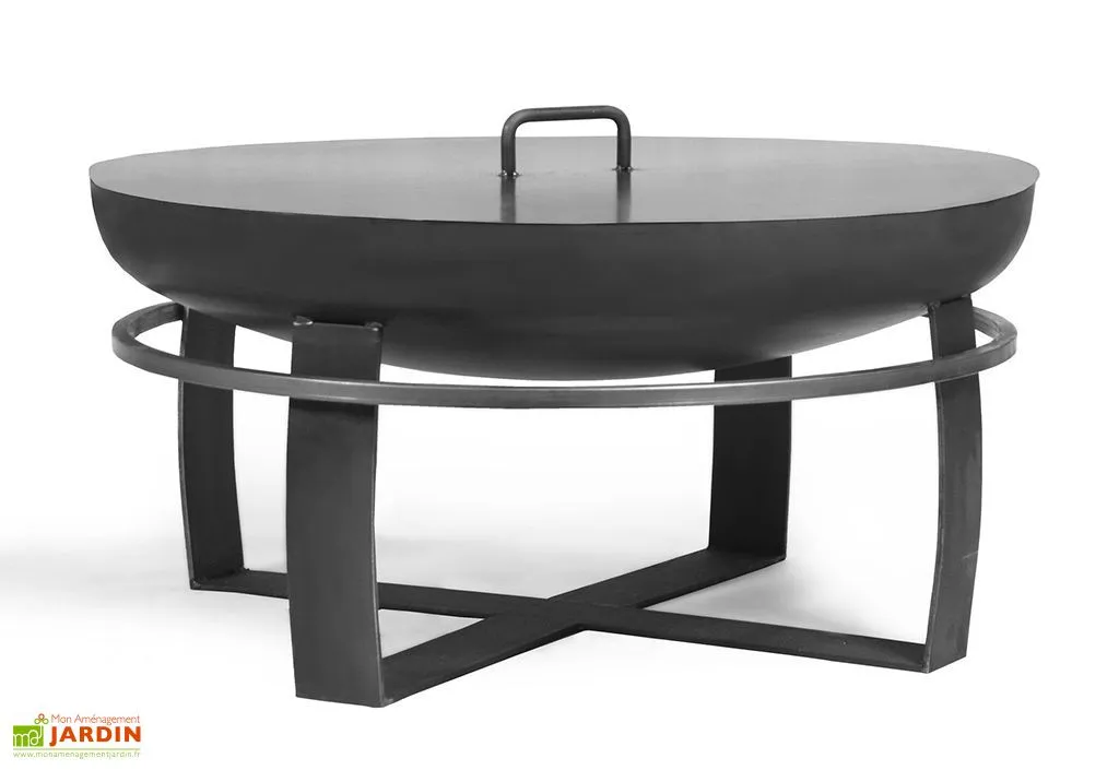 CooKking Braséro En Acier Viking + Couvercle (plusieurs Dimensions) 3 CooKking Braséro En Acier Viking + Couvercle (plusieurs Dimensions) – Image 3