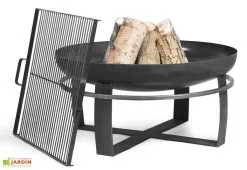 CooKking Braséro En Acier Viking + Grille De Cuisson (plusieurs Dimensions)