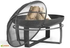 CooKking Braséro En Acier Viking + Pare Etincelles (plusieurs Dimensions)