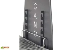 L'Art Du Jardin Braséro Barbecue Vulcano Design Acier -magasin de mobilier d'extérieur brasero bbq vulcano 2