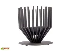 Redfire Brasero D’extérieur Style Industriel - ø 43 X 44,5 Cm -magasin de mobilier d'extérieur brasero exterieur noir