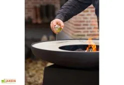 Redfire Braséro Plancha En Acier Avec Couvercle Couleur Noire – Ø80 Cm 8 Redfire Braséro Plancha En Acier Avec Couvercle Couleur Noire – Ø80 Cm -magasin de mobilier d'extérieur brasero orion noir 2
