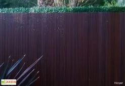 Jet7Garden Brise-vue En PVC Canisse Double Face 1,20 X 2,50 M 10 Jet7Garden Brise-vue En PVC Canisse Double Face 1,20 X 2,50 M -magasin de mobilier d'extérieur brise vue pvc noyer