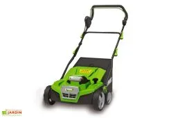 James Grass Brosseuse électrique Aspirante Sans Fil Pour Gazon Synthétique Liberty