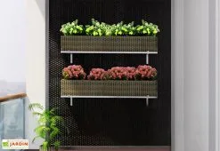 Rattan Art Brise Vue En Résine Tressée 1,70x3m (9 Coloris)