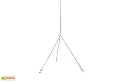 Farmcook Ensemble Trépied + Grille De Cuisson En Inox Pour Braséro Nobel -magasin de mobilier d'extérieur chaine trepied brasero