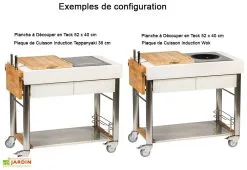 Indu+ Chariot Pour Cuisine Extérieure Aluminium Et Teck ServeBoy Duo 10 Indu+ Chariot Pour Cuisine Extérieure Aluminium Et Teck ServeBoy Duo -magasin de mobilier d'extérieur chariot teck aluminium cuisine exterieure indu plus servboy duo 2