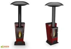 L'Art Du Jardin Parasol Chauffant à Pellets Vulcano Hotspot 14,8 KW + Diffuseur 6 L'Art Du Jardin Parasol Chauffant à Pellets Vulcano Hotspot 14,8 KW + Diffuseur -magasin de mobilier d'extérieur chauffage exterieur parasol chauffant pellets 14kw 1