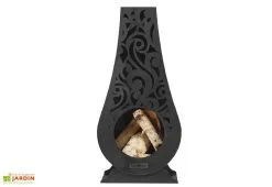 CooKking Cheminée Barbecue D'Extérieur Hawana - 50 X 35 X 110 Cm