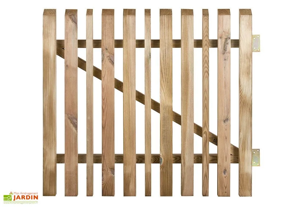 Jardipolys Portillon En Bois Traité Oblik 100x90cm (l,h) 1 Jardipolys Portillon En Bois Traité Oblik 100x90cm (l,h)