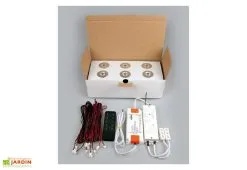 magasin de mobilier d'extérieur 24 Kit LED 6 Spots Pour Pergola Gardendreams – Exclusive Line