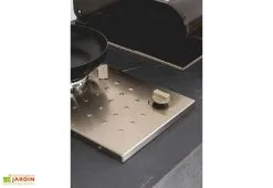 Cana Concept Cuisine Extérieure Professionnelle à 4 Modules GREY CANA Style + Housse 7 Cana Concept Cuisine Extérieure Professionnelle à 4 Modules GREY CANA Style + Housse -magasin de mobilier d'extérieur cuisine exterieure grise en ceramique avec 4 modules cana style avec housse offerte cana concept 4