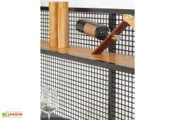 Cana Concept Cuisine Extérieure Professionnelle 5 Modules Grey CANA Classic + Housse 8 Cana Concept Cuisine Extérieure Professionnelle 5 Modules Grey CANA Classic + Housse -magasin de mobilier d'extérieur cuisine exterieure professionnelle 5 modules grise bois acier cana classic avec housse de protection offerte cana concept 2