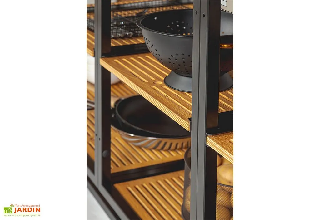 Cana Concept Cuisine Extérieure Professionnelle 5 Modules Grey CANA Classic + Housse 5 Cana Concept Cuisine Extérieure Professionnelle 5 Modules Grey CANA Classic + Housse – Image 5