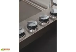 Cana Concept Cuisine Extérieure Professionnelle à 4 Modules SAPELI CANA Style + Housse 6 Cana Concept Cuisine Extérieure Professionnelle à 4 Modules SAPELI CANA Style + Housse -magasin de mobilier d'extérieur cuisine exterieure professionnelle a 4 modules sapeli cana style housse 1